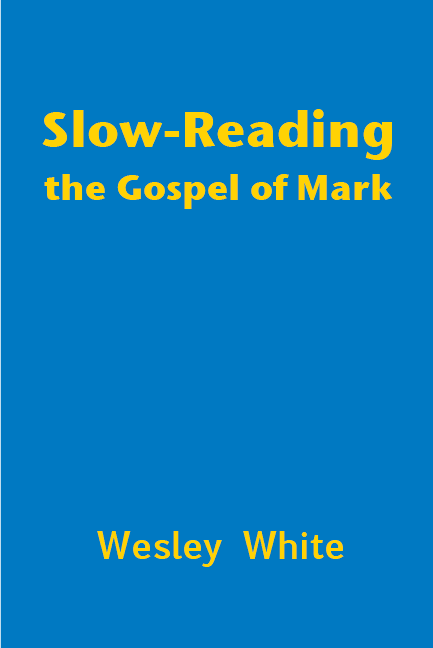 Cover of Slow-Reading the Gospel of Mark